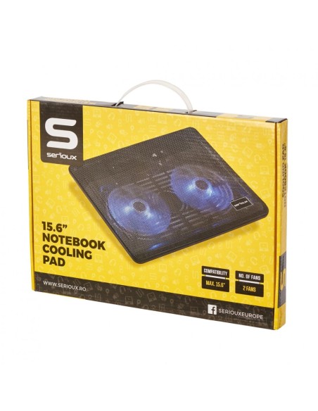 LAPTOP COOLING PAD NCP007, USB, 10-15"