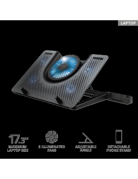 Cooler Laptop Trust GXT 1225 Quno, ng