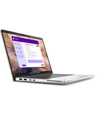 Laptop Dell Pro Plus 13", FHD, Intel Core Ultra 7 268V, 32GB LPDDR5x, 512GB SSD, Intel Arc 140V, Win 11 Pro, Platinum Silver