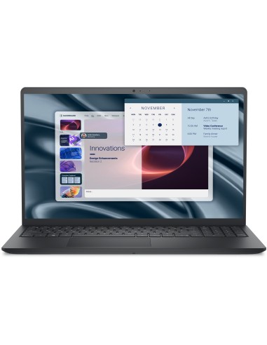 Laptop Dell Pro Essential 15", FHD 120Hz, AMD Ryzen 5 7520U, 8GB LPDDR5, 512GB SSD, Radeon 610M, Win 11 Pro, Carbon Black