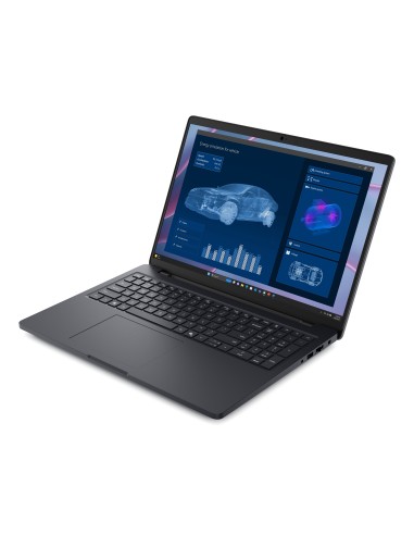 Laptop Dell Pro Max 16", FHD, AMD Ryzen AI 7 PRO 350, 32GB LPDDR5x, 1TB SSD, RTX PRO 1000 Blackwell 8GB, Win 11 Pro, Magnetite