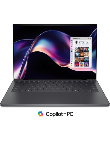 Laptop Dell XPS 14", FHD+ 120Hz, Intel Core Ultra 7 355, 16GB LPDDR5x, 1TB SSD, Intel Graphics, Win 11 Pro, Graphite
