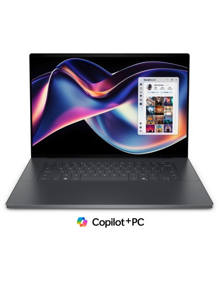 Laptop Dell XPS 16" Touch, 3.2K OLED 120Hz, Intel Core Ultra 7 358H, 32GB LPDDR5x, 1TB SSD, Intel Arc B390, Win 11 Pro, Graphite