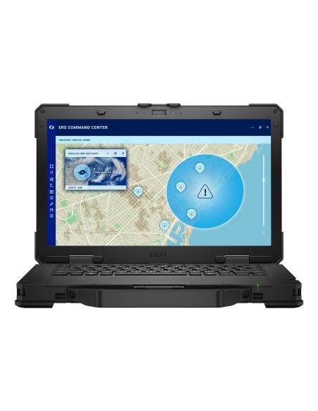 Laptop Dell Pro Rugged 14" Touch, FHD 60Hz, Intel Core Ultra 7 165U, 32GB DDR5, 1TB SSD, Intel Graphics, Win 11 Pro, Black