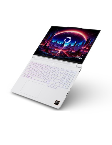 Laptop Gaming Lenovo Legion 7 16", WQXGA OLED 240Hz, AMD Ryzen AI 7 450, 32GB LPDDR5x, 1TB SSD, RTX 5060 8GB, Free DOS, Glacier White