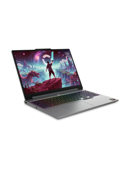 Laptop Gaming Lenovo LOQ 15.3", WUXGA 165Hz, AMD Ryzen 7 250, 16GB DDR5, 512GB SSD, RTX 5060 8GB, No OS, Luna Grey