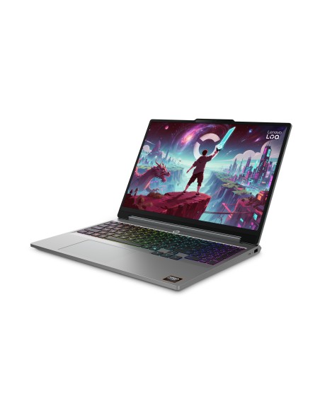 Laptop Gaming Lenovo LOQ 15.3", WUXGA 165Hz, AMD Ryzen 7 250, 16GB DDR5, 512GB SSD, RTX 5060 8GB, No OS, Luna Grey