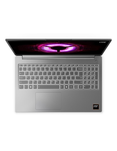 Laptop Gaming Lenovo LOQ 15", FHD 144Hz, AMD Ryzen 7 170, 16GB DDR5, 512GB SSD, RTX 3050 6GB, Free DOS, Luna Grey