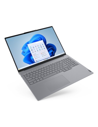 Laptop Lenovo ThinkBook 16", WUXGA 60Hz, Intel Core Ultra 5 225U, 16GB DDR5, 512GB SSD, Intel Graphics, No OS, Arctic Grey