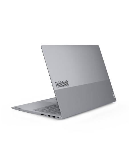 Laptop Lenovo ThinkBook 16", WUXGA 60Hz, Intel Core Ultra 5 225U, 16GB DDR5, 512GB SSD, Intel Graphics, No OS, Arctic Grey