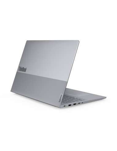 Laptop Lenovo ThinkBook 16", WUXGA 60Hz, Intel Core Ultra 7 255H, 16GB DDR5, 512GB SSD, Intel Arc 140T, No OS, Arctic Grey