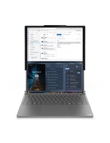 Laptop Lenovo ThinkBook Plus G6 Rollable 14"/16.7", OLED 120Hz, Intel Core Ultra 7 258V, 32GB LPDDR5x, 1TB SSD, Intel Arc 140V, Win 11 Pro, Luna Grey