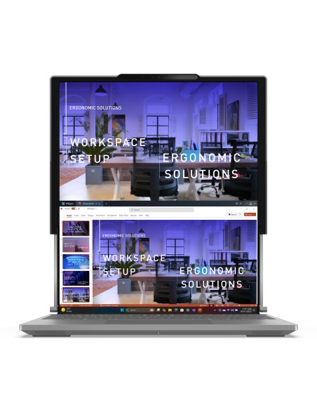 Laptop Lenovo ThinkBook Plus G6 Rollable 14"/16.7", OLED 120Hz, Intel Core Ultra 7 258V, 32GB LPDDR5x, 1TB SSD, Intel Arc 140V, Win 11 Pro, Luna Grey