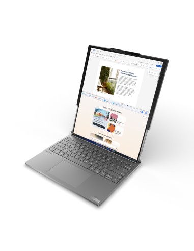 Laptop Lenovo ThinkBook Plus G6 Rollable 14"/16.7", OLED 120Hz, Intel Core Ultra 7 258V, 32GB LPDDR5x, 1TB SSD, Intel Arc 140V, Win 11 Pro, Luna Grey