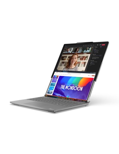 Laptop Lenovo ThinkBook Plus G6 Rollable 14"/16.7", OLED 120Hz, Intel Core Ultra 7 258V, 32GB LPDDR5x, 1TB SSD, Intel Arc 140V, Win 11 Pro, Luna Grey
