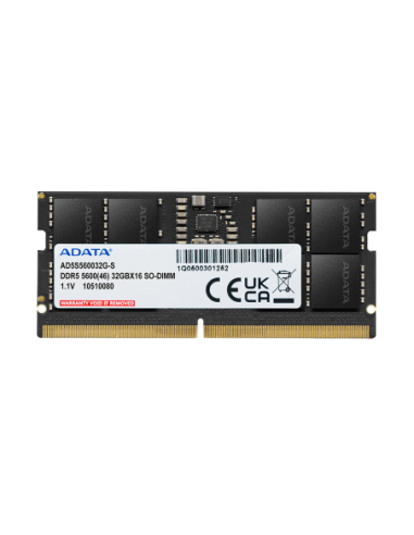 ADATA DDR5 32GB 5600Mhz AD5S560032G-S