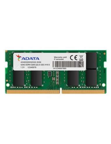 ADATA DDR4 SODIMM 8GB 3200Mhz AD4S32008G
