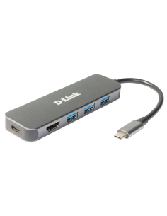 DLINK 5-IN-1 USB-C HUB DUB-2333