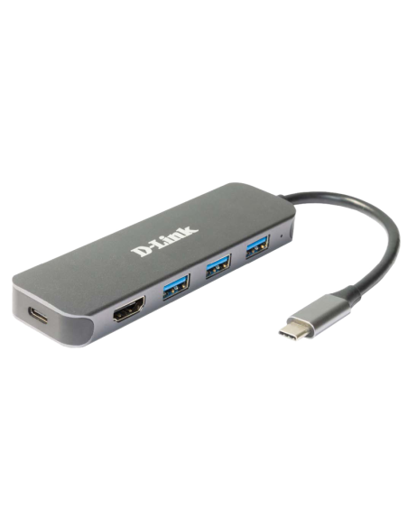 DLINK 5-IN-1 USB-C HUB DUB-2333