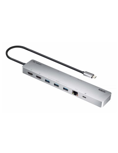 Docking Station Aten USB-C, negru
