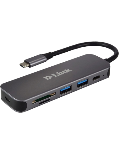 DLINK 5-in-1 USB-C Hub DUB-2325