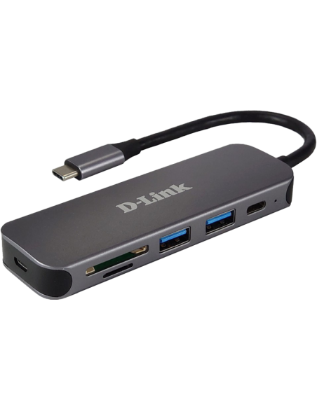 DLINK 5-in-1 USB-C Hub DUB-2325