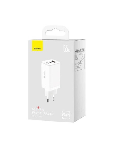 Incarcator Baseus Circular GaN5 PRO, alb