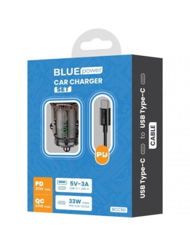 Inc.Auto BluePower BCC50 33W 3A Bk