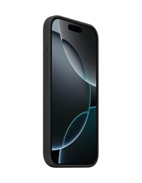 iPHONE CASE 16 PRO SILICONE BK