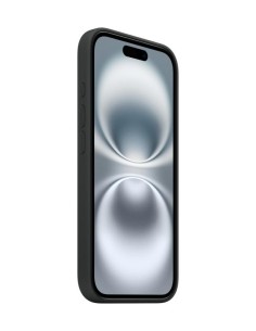 iPHONE CASE 16 SILICONE BK