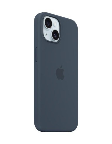 iPHONE CASE 15 SILICONE BL
