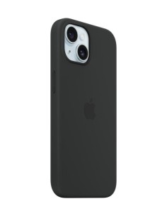 iPHONE CASE 15 SILICONE BK