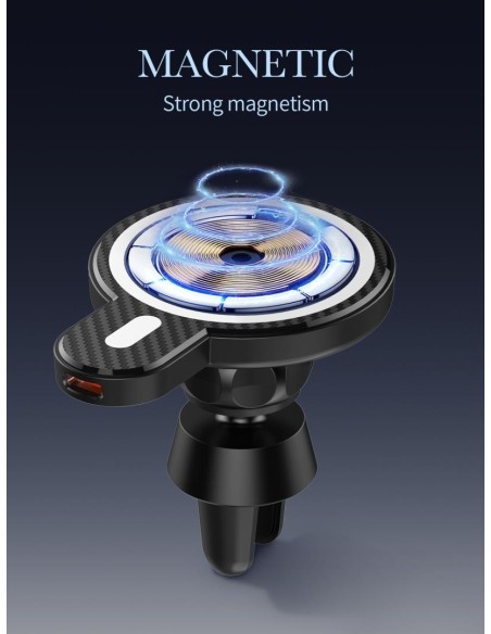 SUPORT AUTO SERIOUX WIRELESS 15W CH02W