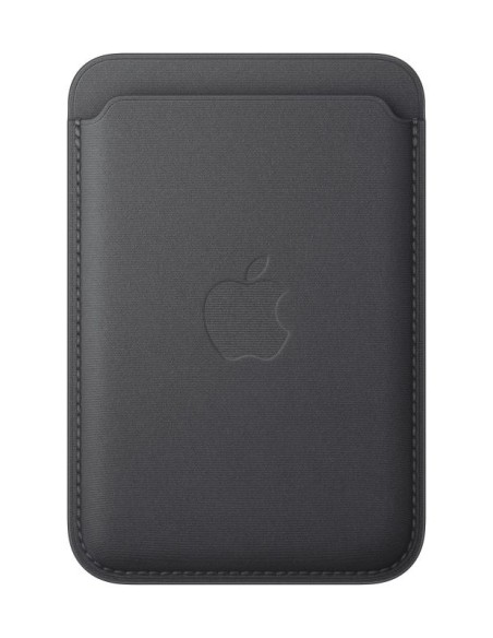 iPHONE WALLET FINEWOVEN BK