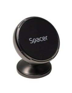 Suport auto magnetic Spacer, negru