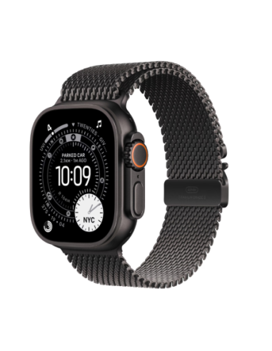 AW U3 49 Black Titan Milanese Small