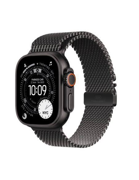 AW U3 49 Black Titan Milanese Small