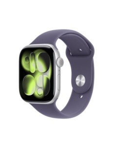 AW S11 46 GPS Silver Alum PFog Band M/L