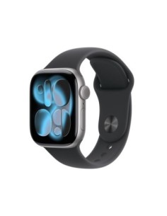 AW S11 42 GPS SpaceG Alum Black Band M/L