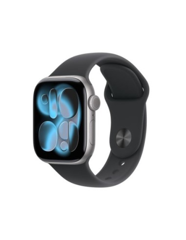 AW S11 42 GPS SpaceG Alum Black Band M/L