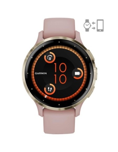 Ceas Garmin Venu 3S Pink Dawn/Soft Gold