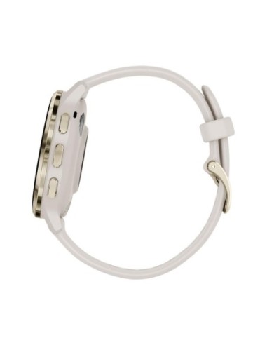 Ceas Garmin Venu 3S, Ivory/ Soft Gold