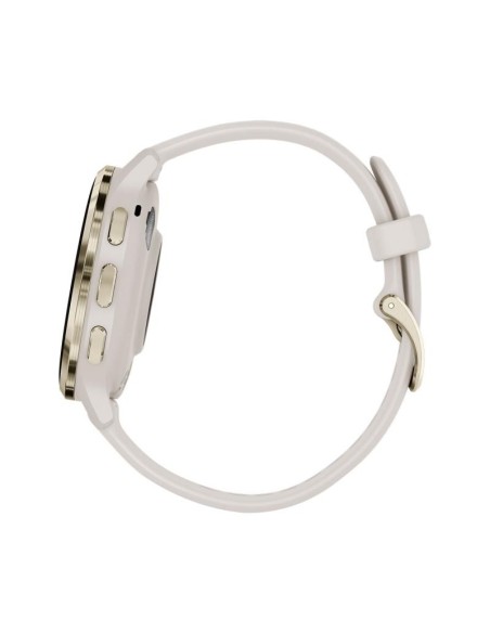 Ceas Garmin Venu 3S, Ivory/ Soft Gold