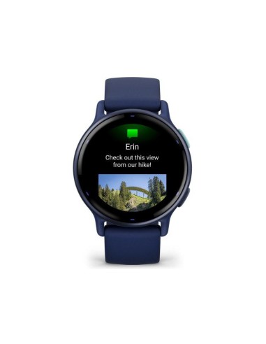 Ceas Garmin vivoactive 5 Blue/Blue Metal