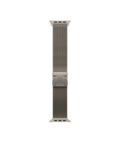 AW BAND 49MM TITANIUM MILANESE NATURAL S