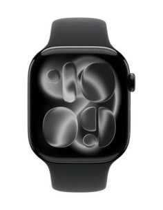 AW BAND 46MM SPORT BLACK S/M