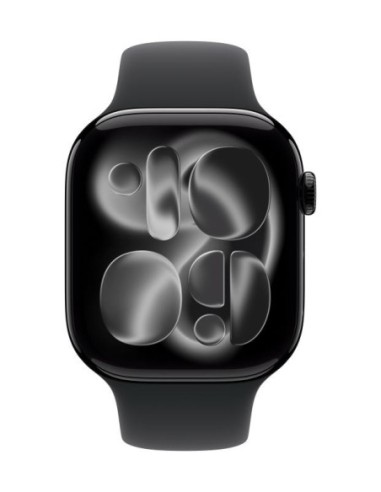 AW BAND 46MM SPORT BLACK S/M