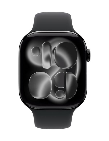AW BAND 46MM SPORT BLACK S/M