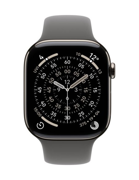 AW BAND 46MM SPORT STONE GRAY S/M