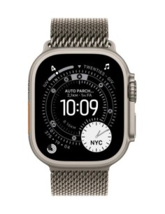 AW BAND 49MM TITANIUM MILANESE NATURAL S